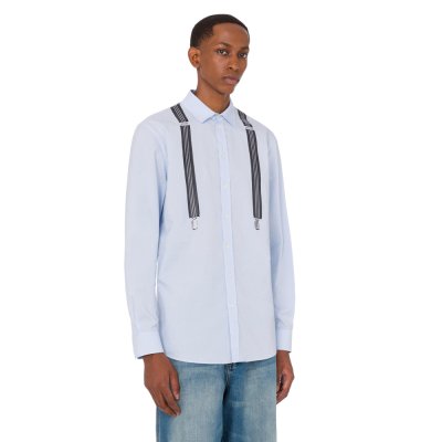 THE PRINTED COTTON GINGHAM SHIRT